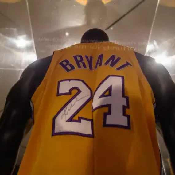 SPORTS Iconic Kobe Bryant jersey sells for record $5.8 million at auction