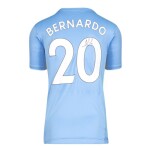 BERNARDO SILVA SIGNED MANCHESTER CITY SHIRT - 2021-22