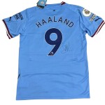 Erling Haaland Manchester city Signed Jersey