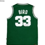 LARRY BIRD AUTOGRAPHED OFFICIAL NBA GREEN CELTICS BASKETBALL JERSEY