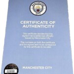 Manchester City 2022/2023 Team Signed Shirt With Official MCFC COA