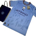 Manchester City 2022/2023 Team Signed Shirt With Official MCFC COA