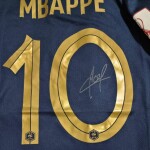 KYLIAN MBAPPE SIGNED QATAR WORLD CUP 2022 JERSEY