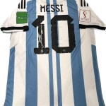 Lionel Messi Argentina WC Signed Jersey