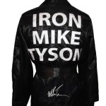 Mike Tyson Signed Black Boxing Robe