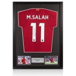 MOHAMMED SALAH SIGNED LIVERPOOL SHIRT - 2019/2020