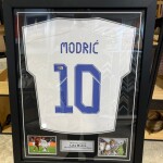 LUKA MODRIC SIGNED REAL MADRID SHIRT