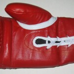 Sylvester Stallone Rocky Balboa Autographed Tuf Wear Red Boxing Glove