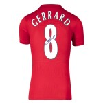 STEVEN GERRARD SIGNED LIVERPOOL ISTANBUL 2005 JERSEY