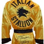 Sylvester Stallone Autographed ROCKY III Italian Stallion Boxing Robe