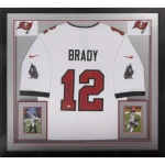 TOM BRADY BACK SIGNED TAMPA BAY BUCCANEERS ROAD JERSEY