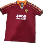 FRANCESCO TOTTI SIGNED AS ROMA SHIRT - 1998-99, NUMBER 10